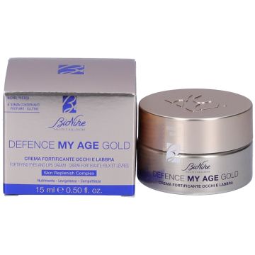 Defence My Age Gold - Crema Fortificante 15ml | Occhi e labbra | BIONIKE