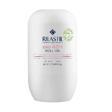 Deo 48H - Roll On Deodorante | Pelli sensibili 50ml | RILASTIL
