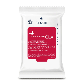 Dermagerm CLX - Salviettine Igienizzanti | Mani-corpo 15 pz | RILASTIL