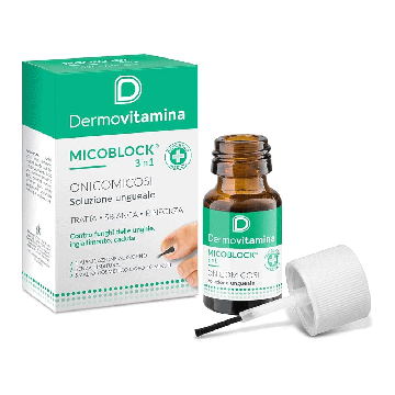 MICOBLOCK Onicomicosi 3in1 soluzione 7 ml | Trattamento e prevenzione micosi ungueali | DERMOVITAMINA