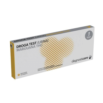 Diagnosticare Droga Test Marijuana 1 pz | Autotest rapido rilevazione THC | Diagnosticare