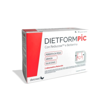 DietformPic 30 capsule Vegetali | Reducose e Berberina | DIETMED