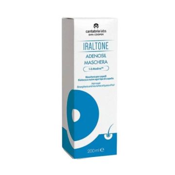 Iraltone - Adenosil Maschera 200ml | Ristrutturante capelli | DIFA COOPER