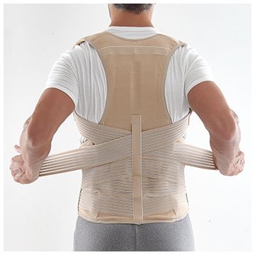 Ortho - Dorsolombotech con Spallacci | Corsetto dorsolombare - Varie taglie | DR. GIBAUD