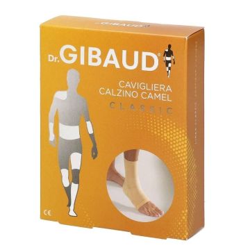 Contenzione - Cavigliera Calzino |Cotone camel - Varie taglie| DR. GIBAUD