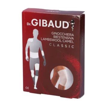 Termoterapica - Ginocchiera Biestensiva | Felpata Camel - Varie taglie | DR. GIBAUD