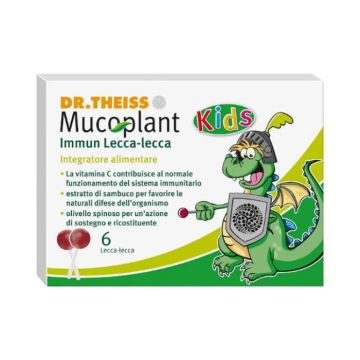 Mucoplant Kids Immun Lecca-Lecca 6pz | Sistema immunitario | DR. THEISS