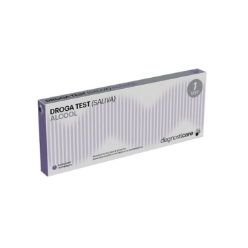Droga Test Alcol 1 pz | Test rapido rilevamento droga nella saliva | DIAGNOSTICARE