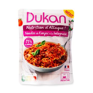 Noodles di Konjac Alla Bolognese 280g | Alimento dietetico | DIETA DUKAN