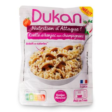Risotto di Konjac ai Funghi 240g | Alimento dietetico | DIETA DUKAN Risotto di Konjac ai Funghi 240g | Alimento dietetico | DIETA DUKAN