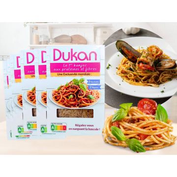 Spaghetti Konjac - Okara 100g | Alimento dietetico | DIETA DUKAN