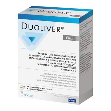 Duoliver Plus 24cpr | Funzionalità epatica | BIOCURE