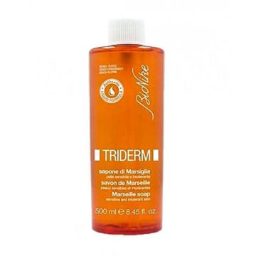 Saponje Di Marsiglia Liquido| Detergente pelli sensibili e intolleranti 500 ml | | BIONIKE Triderm
