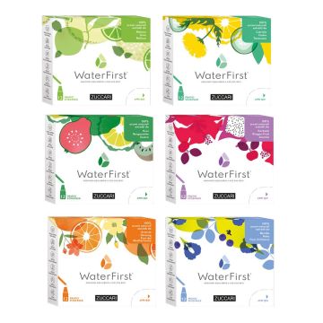 WATER FIRST vari gusti 12 stick | Blend riequilibranti pH senza zuccheri | ZUCCARI