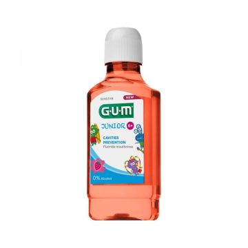 Junior Monster Collutorio 300 ml | Collutorio per bambini 6+ | GUM