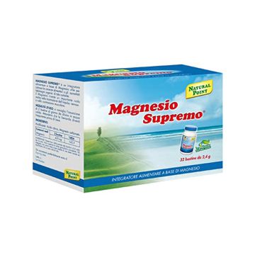 Magnesio Supremo 32 buste | Integratore Stress e Stanchezza | MAGNESIO SUPREMO