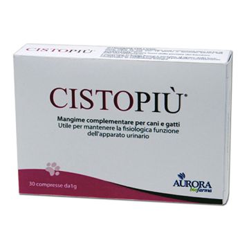 Cistopiù 30cpr | Benessere urinario cani/gatti | AURORA BIOFARMA