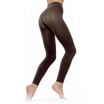 Silver Wave - Leggings Anticellulite | Long - nero varie tg | SOLIDEA