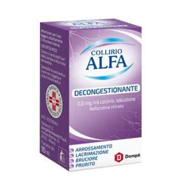 ALFA Collirio| Decongestionante | Flacone da 10 ml
