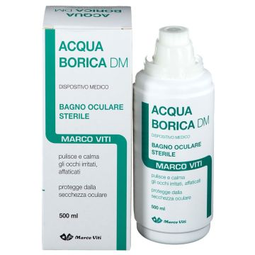 Acqua Borica 500ml | Bagno oculare | MARCO VITI