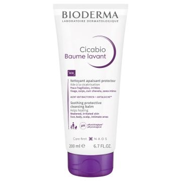Cicabio - Baume Lavant 200ml | Detersione pelle fragile e irritata | BIODERMA