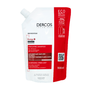 Eco Ricarica Energizzante 500 ml | Ricarica Shampoo | DERCOS Vichy
