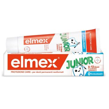 Dentifricio Junior 75ml | Anti-carie 6-12 anni | ELMEX