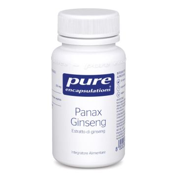 Panax Ginseng 30 capsule| Integratore estratti di gingseng | PURE ENCAPSULATIONS