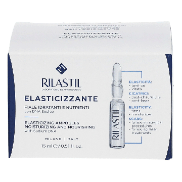 Elasticizzante - Fiale Viso-Corpo | Tonificanti idratanti 10 x 1,5ml | RILASTIL