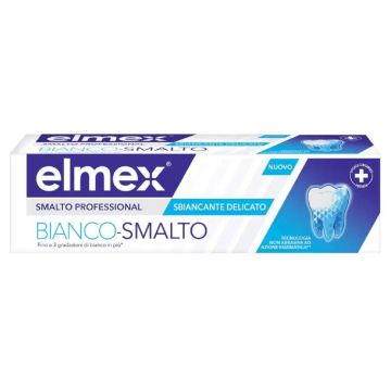 Bianco Smalto Dentifricio 75ml | Sbiancante delicato | ELMEX