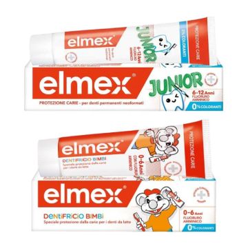 Junior Dentifricio Anti-carie | Varie età | ELMEX