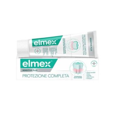 Sensitive Plus Dentifricio 75ml | Protezione completa | ELMEX