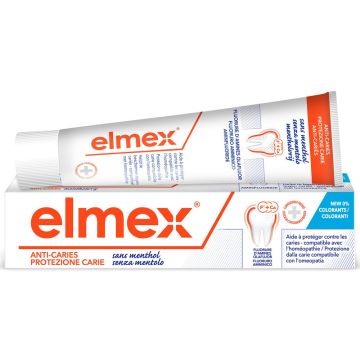 Dentifricio Anti-Carie 75ml | Senza mentolo | ELMEX