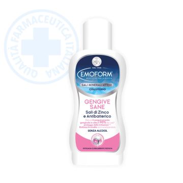 Gengive Sane Collutorio 400ml | Sanguinamento gengivale | EMOFORM
