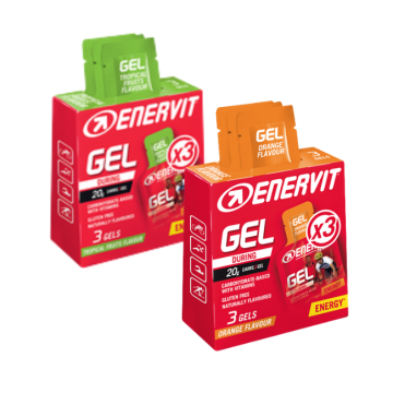 Gel During 25ml x 3 | Energetico - Vari gusti | ENERVIT