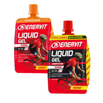 Gel Liquid Competion 60ml | Energizzante - Vari Gusti | ENERVIT