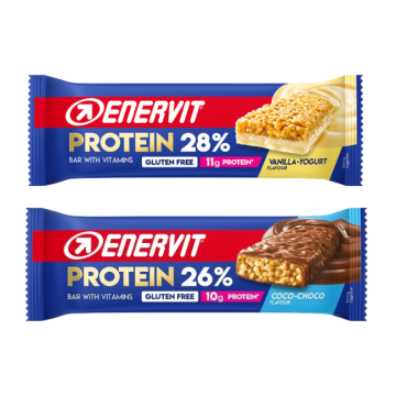 Barretta Protein 40g | 26/28 % - Vari gusti | ENERVIT