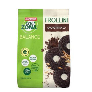 Balance - Frollini Cacao Intenso | Biscotti al Cioccolato Fondente 250g | ENERZONA