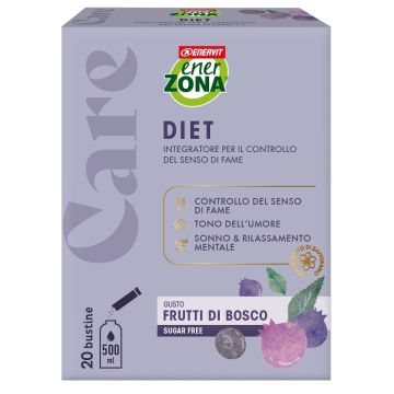 Care - Diet 20 bustine | Frutti di bosco | ENERZONA
