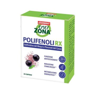 Polifenoli Rx 24cps | Funzione Antiossidante | ENERZONA