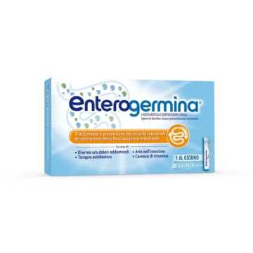 ENTEROGERMINA 4 MILIARDI | Sospensione Orale - 20 Flaconcini 5 ml
