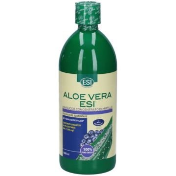Aloe Vera - Succo Mirtillo 1lt | Puro depurativo |  ESI