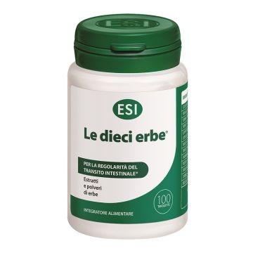 Le Dieci Erbe 100 Tavolette | Regolarità intestinale | ESI