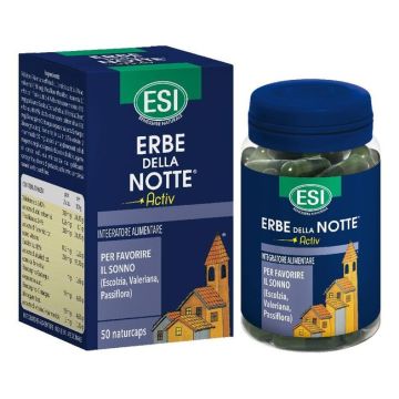 Erbe della Notte Activ 50 Cps | Favorisce il sonno | ESI