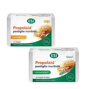 Propolaid Pastiglie Morbide 50g | Mal di gola - Vari gusti | ESI