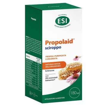 Propolaid - Sciroppo 180ml | Con oli essenziali balsamici| ESI 