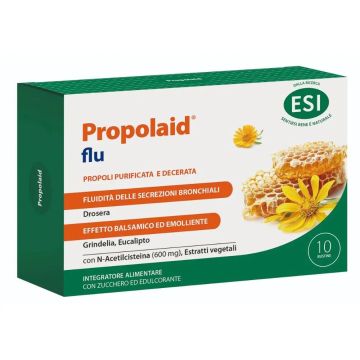 Propolaid Flu - 10 bustine | Fluidificante | ESI 