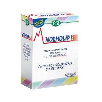 Normolipid 5 60 Naturcaps | Metabolismo - colesterolo | ESI 