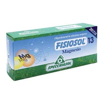 13 MAGNESIO | Eccitabilità neuromuscolare 20 Fiale | SPECCHIASOL - Fisiosol 13 MAGNESIO | Eccitabilità neuromuscolare 20 Fiale | SPECCHIASOL - Fisiosol