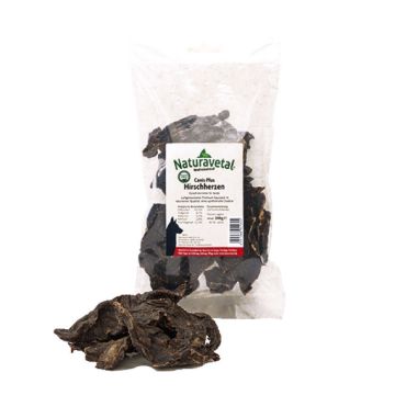 Cuore Di Cervo 200g | Snack Essiccato in Bocconcini cod.4162 | NATURAVETAL - Canis Plus